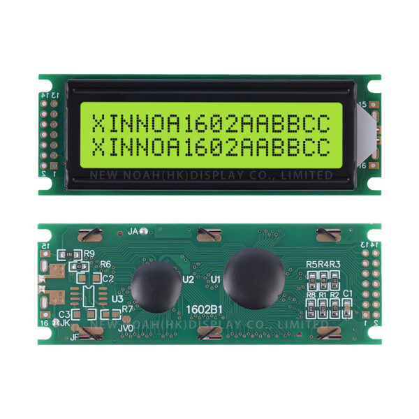 Yellow Green Film 1602B1 Character LCD Module High Frame 16*2 Monochrome Screen Multilingual Module - Image 3