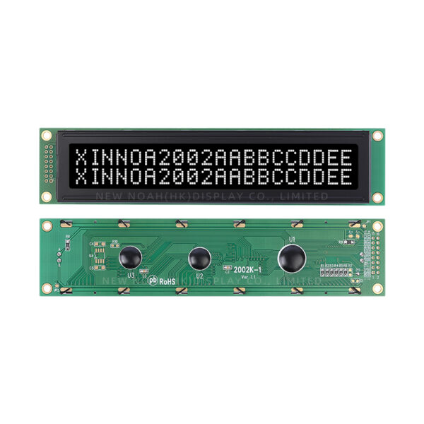 DFSTN black film 2002K-1 Character LCD Module Display Screen Large Screen Long Strip Type Long Strip LCM Screen - Image 3