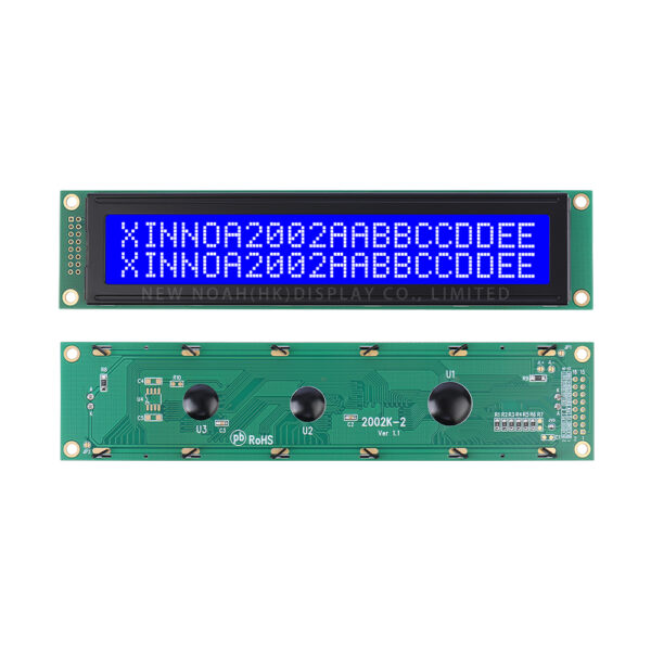 Blue Film White Letters 2002K-2 Character LCD Module LCD2002 3.3V/5V ST7066U Display Module - Image 3