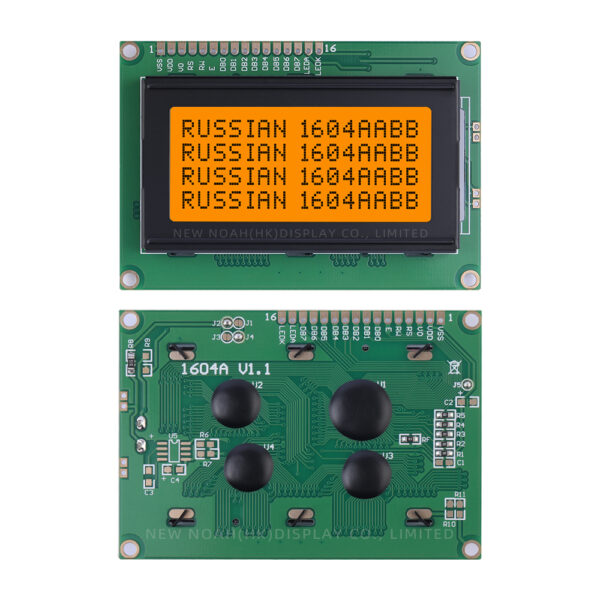 Russian Gray Film 1604A LCD LCM Display Module Dot Matrix ST7066U Character Screen Factory Outlet - Image 3