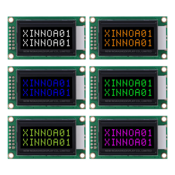 BTN Black Film 0802B-2 3.3V Character Display Screen 0802 LCD 14 PIN Character Dot Matrix Screen - Image 6