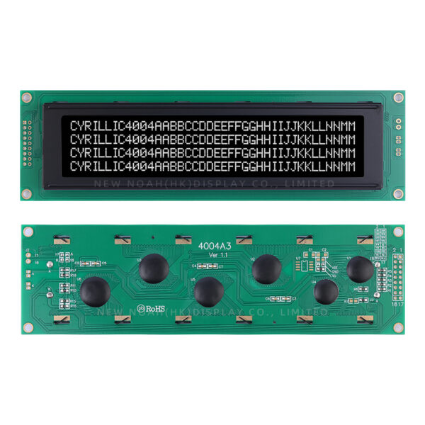 Cyrillic BTN Black Film 4004A3 4X40 4004 18PIN LCM Parallel Port ST7066U Character LCD Screen - Image 3