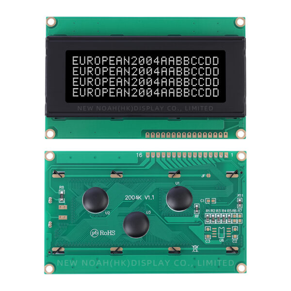 European BTN Black Film 2004K Wide Angle Intelligent Electronic LCD Module - Image 3