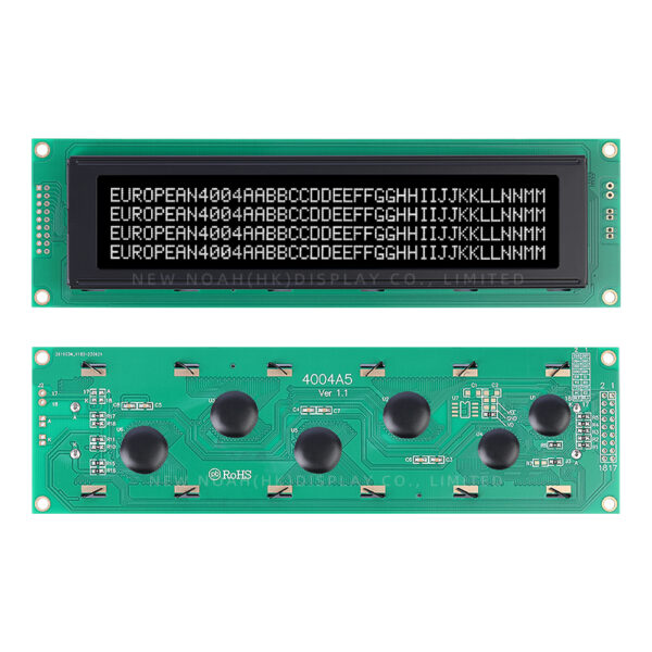 European BTN Black Film 4004A5 LCD Display Module LED Backlit Character Screen ST7066U - Image 3