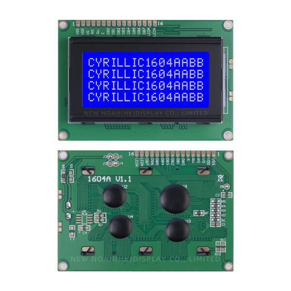 Cyrillic Blue Film White Letters 1604A Multiple Word Libraries 04*16 LCM LCD Display Screen ST7066U - Image 3