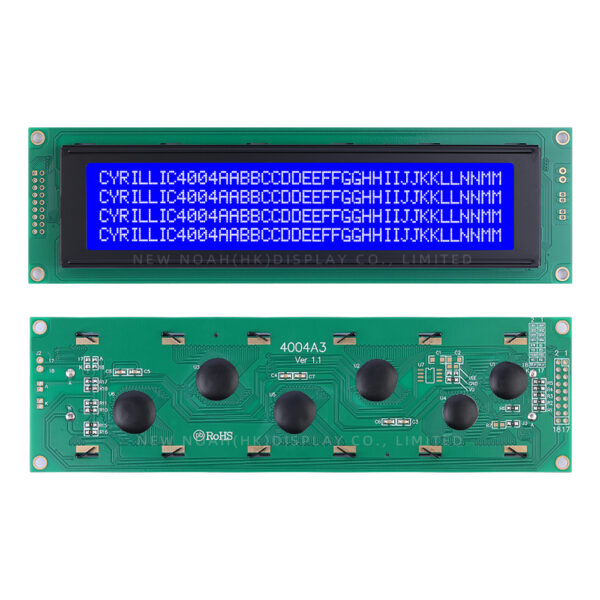 Cyrillic Blue Film White Letters 4004A3 Character LCD Module ST7066U LCM Parallel Port - Image 3