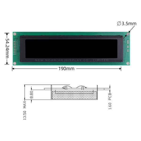 Cyrillic BTN Black Film 4004A3 4X40 4004 18PIN LCM Parallel Port ST7066U Character LCD Screen - Image 4