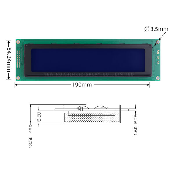 Cyrillic Blue Film White Letters 4004A3 Character LCD Module ST7066U LCM Parallel Port - Image 4