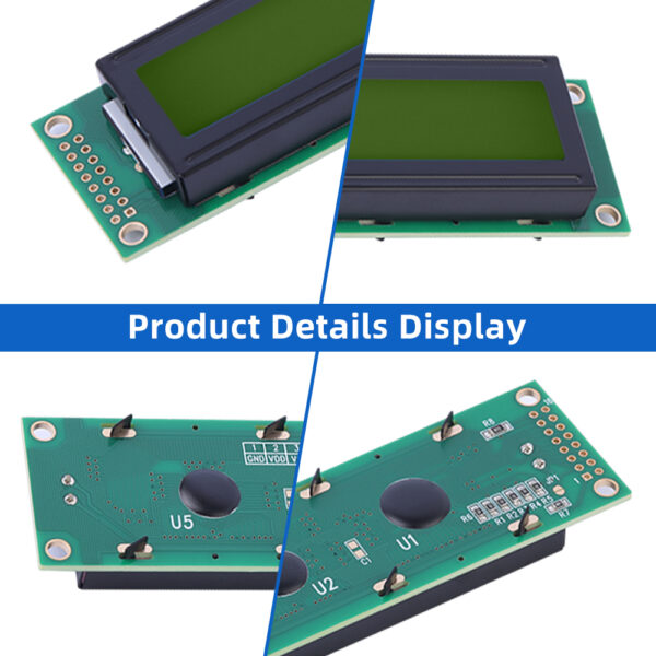 Cyrillic Yellow Green Film 4002A High Brightness LCD Screen 40*2-Character Dot Matrix Screen - Image 5
