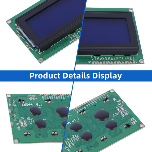 Cyrillic Blue Film White Letters 1604A Multiple Word Libraries 04*16 LCM LCD Display Screen ST7066U - Image 5