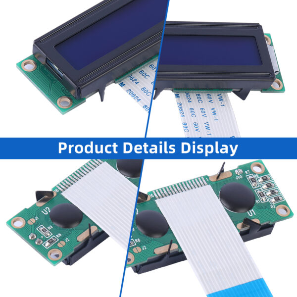 Persian Blue Film White Letters 1602A-20-1A FPC25MM ST7066U Backlit S-String - Image 5
