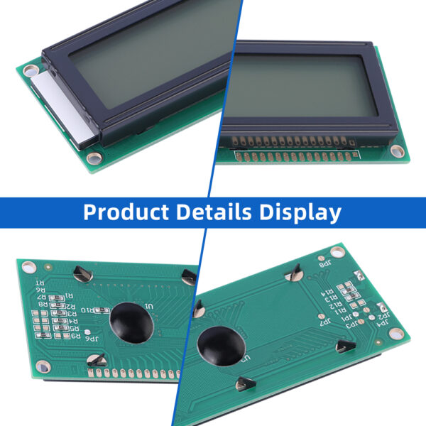 Cyrillic Gray Film 2002B Character Optional ST7066U LCD Dual Row Interface LCD Screen - Image 5