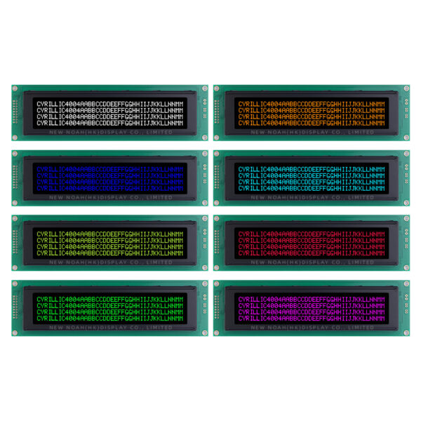 Cyrillic BTN Black Film 4004A3 4X40 4004 18PIN LCM Parallel Port ST7066U Character LCD Screen - Image 6