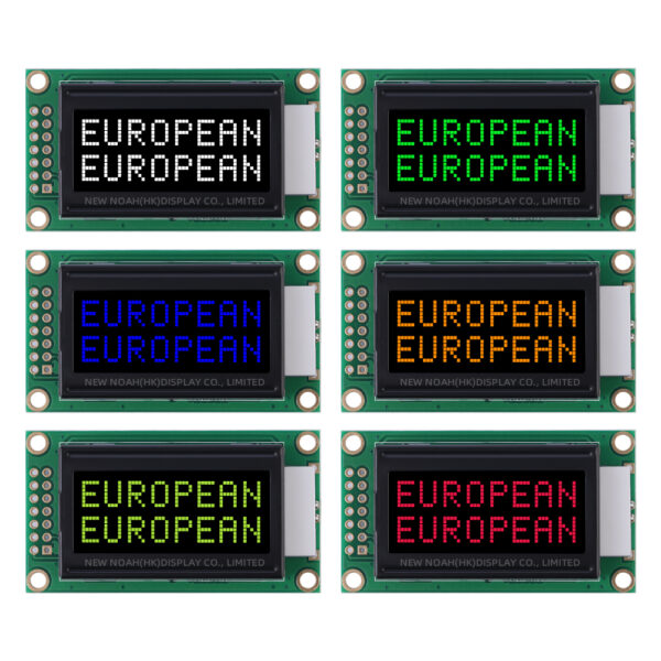 European BTN Black Film 0802B-2 Character LCD Module Three Year Warranty LCM Display Module - Image 6