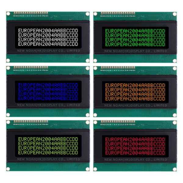 European BTN Black Film 2004A LCM Display Module Dot Matrix Screen High Quality LCD Screen - Image 6