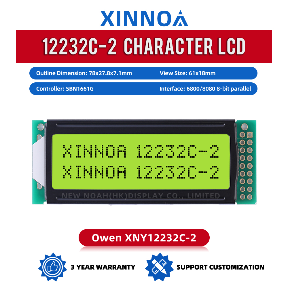 Yellow Green Film 12232C-2 Lead-Free Gold-Plated PCB Board Controller SBN1661G 18PIN Dual Row Interface