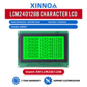 Green light-black font