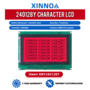 Red light-black font