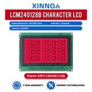 Red light-black font