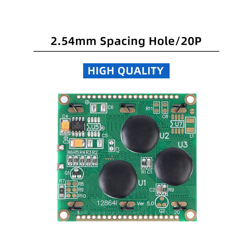 Blue Film 12864I LCD Display Module Graphic Dot Matrix Module Text Display LCD Screen Controller SBN0064 - Image 2