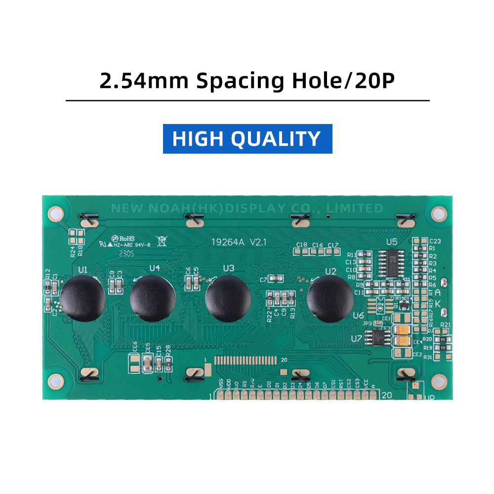 Blue Film 19264A Graphic Dot Matrix Module Controller SBN0064 4.7-Inch InduStrial Grade LCD Screen - Image 2