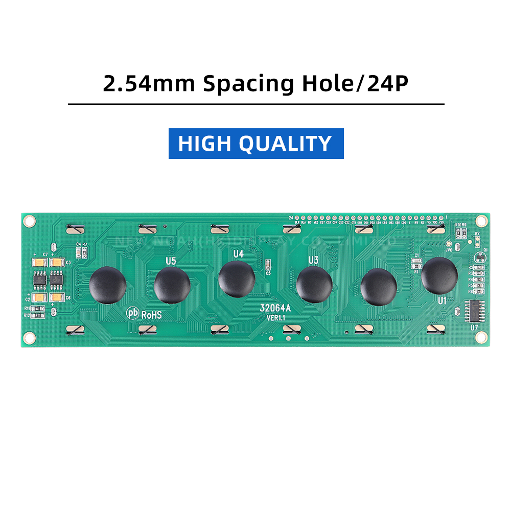 Blue Film 32064A P-1 Complete SubStitute For Atlas Air Compressor LCD KS0108 Controller - Image 2