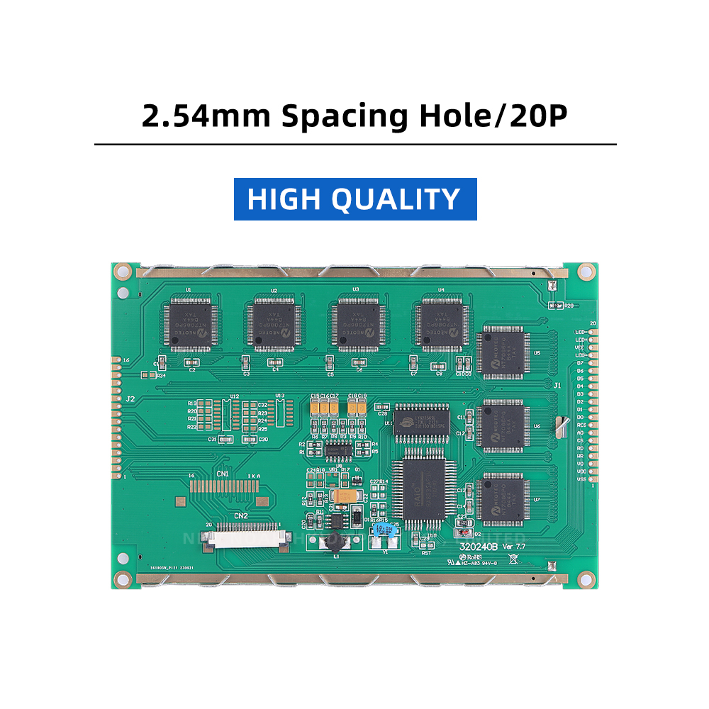 Blue Film 5.7-Inch Graphic Dot Matrix Module 320240B LCD Display Module With Controller RA8835A - Image 2