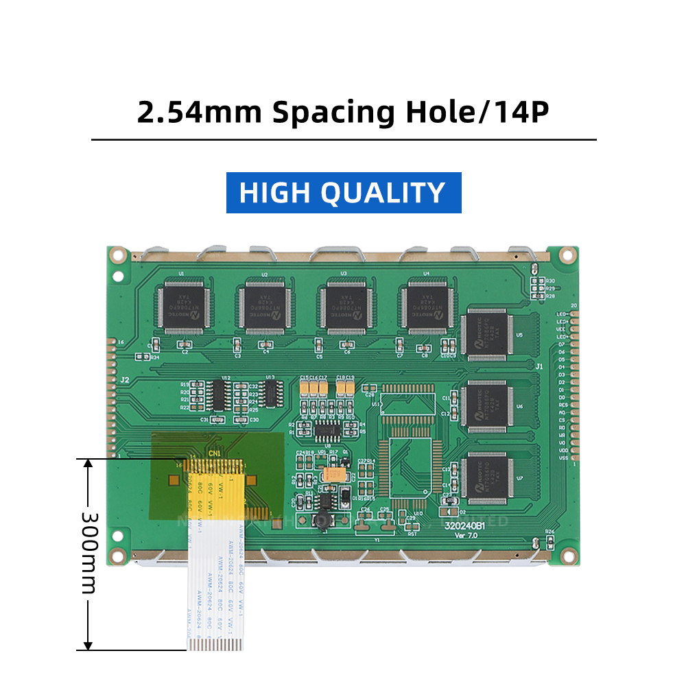 Blue Film Manufacturer 320240B1 LCD Display Module With Controller NT7086PQ 5.7-Inch Display Screen - Image 2