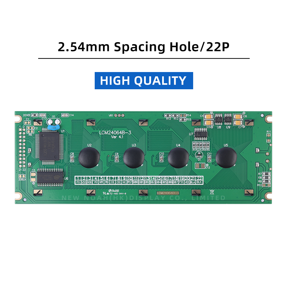 Blue Film LCM24064B-3 LCD Module Refueling Machine Equipment LCD Controller UC6963 Warranty For Three Years - Image 2