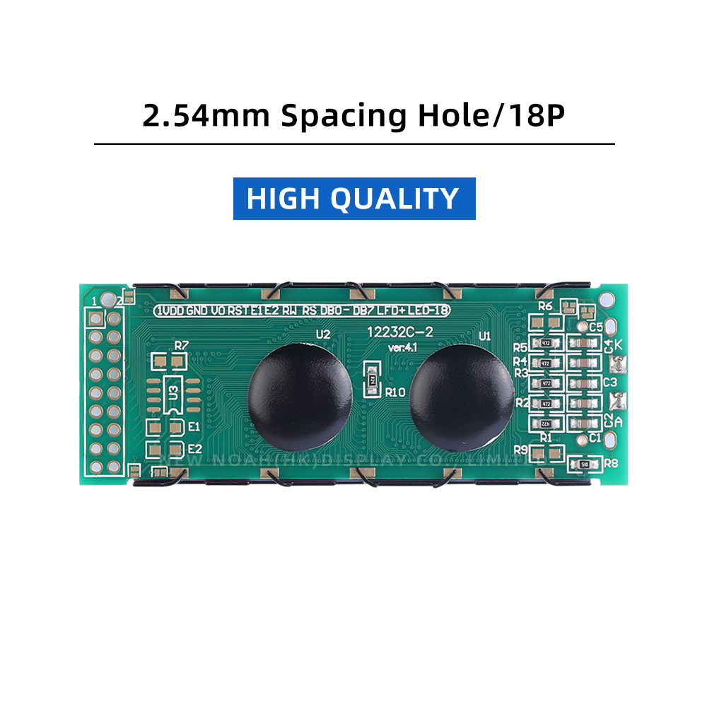 Yellow Green Film 12232C-2 Lead-Free Gold-Plated PCB Board Controller SBN1661G 18PIN Dual Row Interface - Image 2