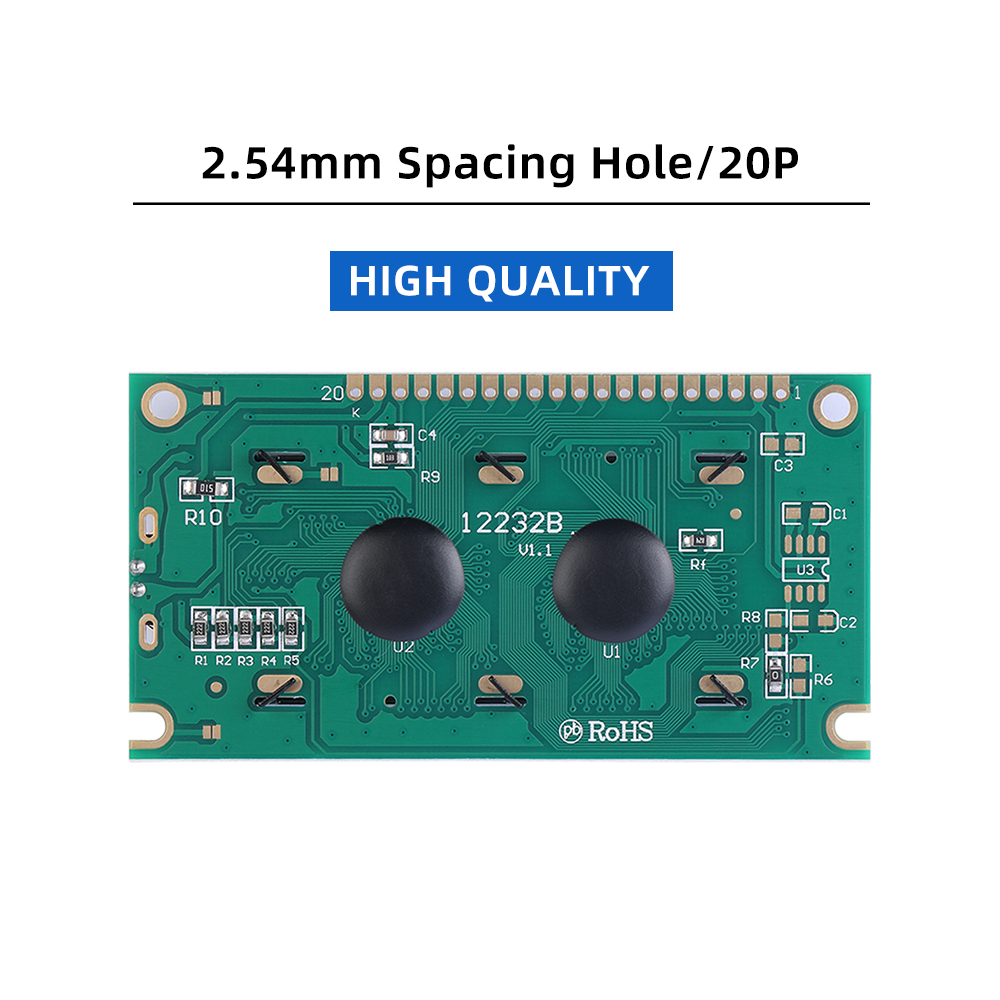 Blue Film LCD12232B Character Screen Controller SBN1661G Multi Language LCD Module - Image 2