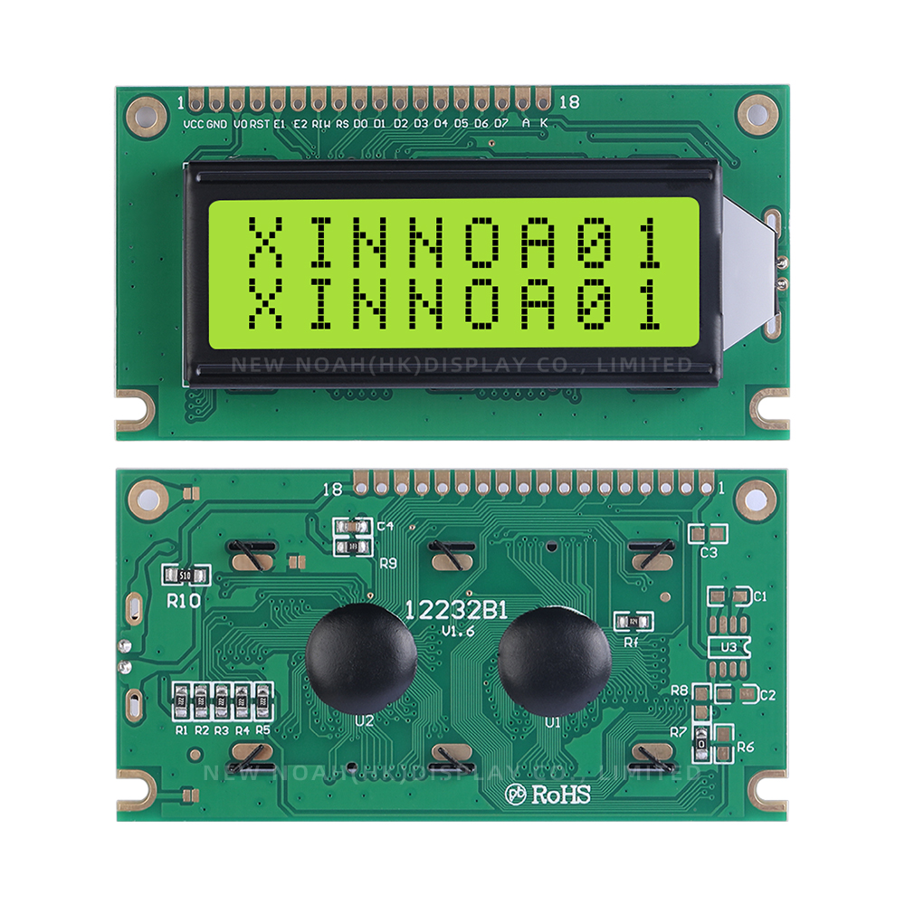 Yellow Green Film 12232B1 LCD Screen High Brightness Screen LCD Screen Display Module 18PIN Standard Interface - Image 3
