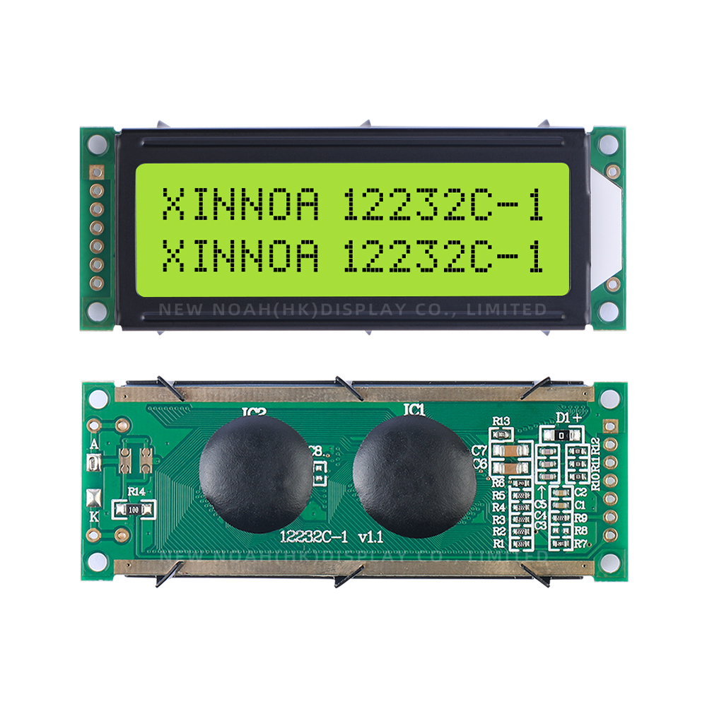 Yellow Green Film Wholesale 12232C-1 LCD Screen SPI 7PIN Serial Interface Controller ST7920 - Image 3