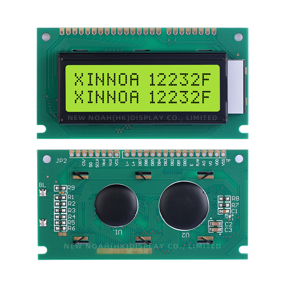 Yellow Green Film LCD12232F 12232 Display Module LCM LCD Module Graphic Dot Matrix Screen Voltage 5V 3.3V - Image 3