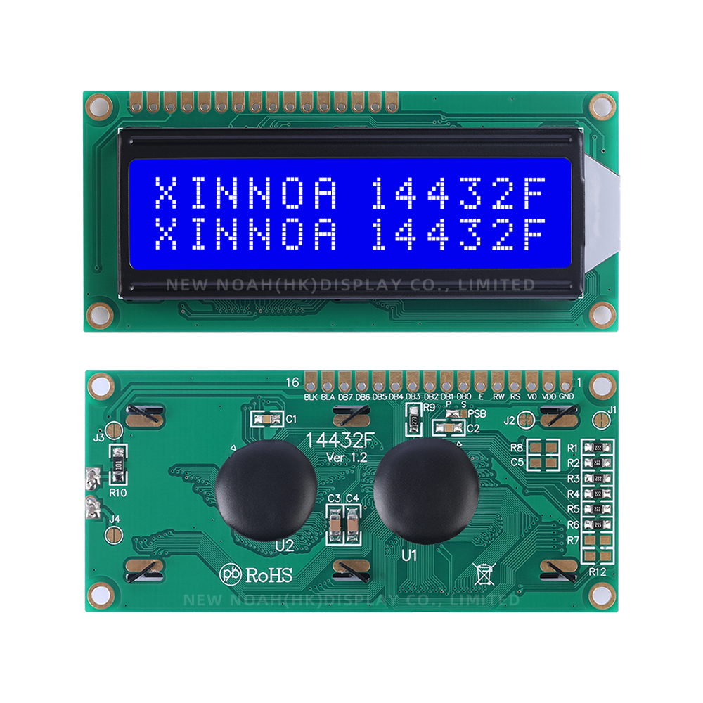 Blue Film 14432F 80X36X12.2MM Serial SPI/Parallel Graphics 5V LCD Module Display LCM ST7920/AIP31020 - Image 3
