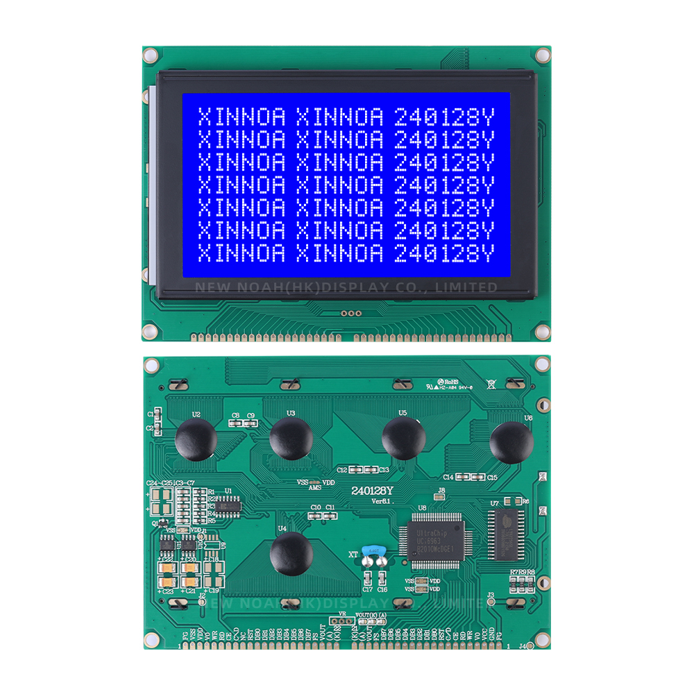 Blue Film Original UCI6963C 5.1-Inch Uv ResiStant Material 240128Y Dot Matrix Display Screen With A Three-Year Warranty - Image 3