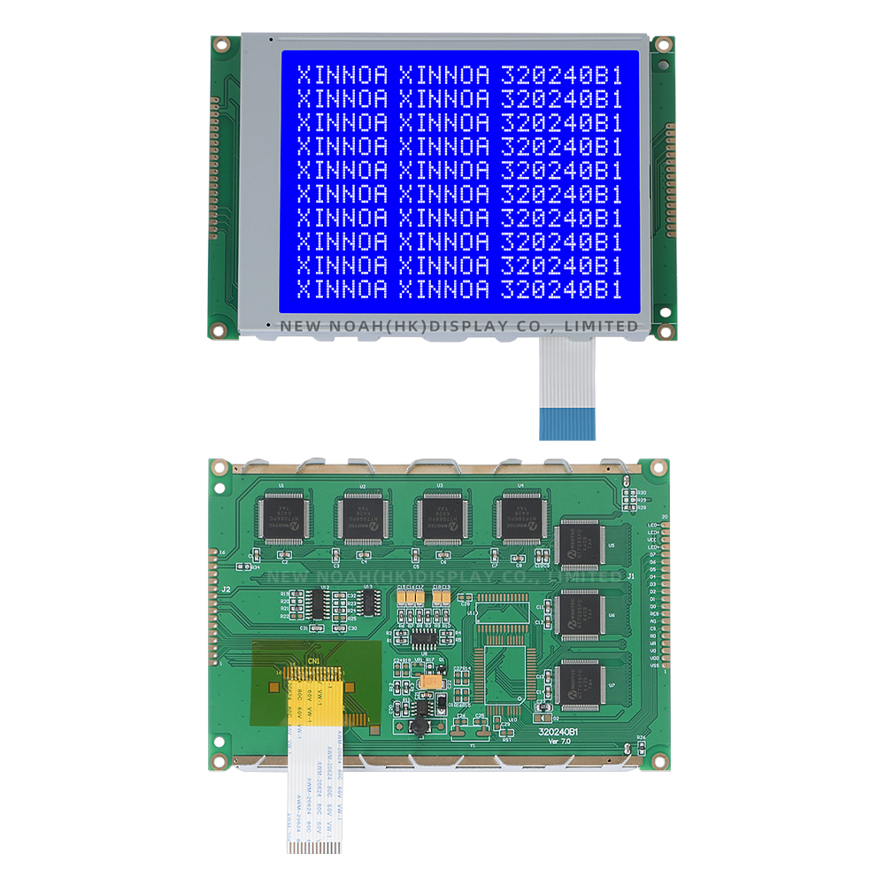 Blue Film Manufacturer 320240B1 LCD Display Module With Controller NT7086PQ 5.7-Inch Display Screen - Image 3