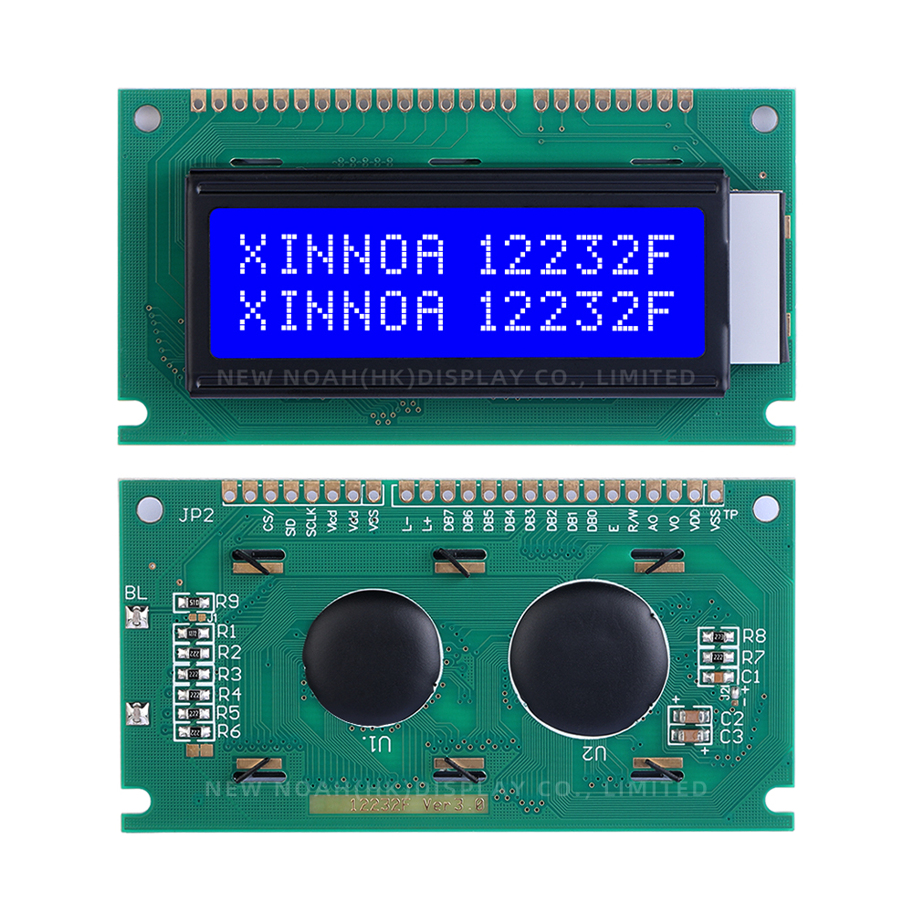 Blue Film LCD12232F LCB Monochrome InduStrial Screen ST7920 Graphic Dot Matrix 122*32 Monochrome Screen - Image 3
