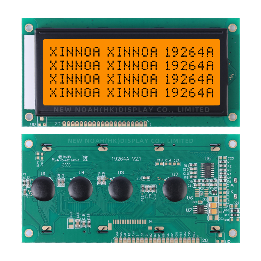 Grey Film Stable Supply Of Graphic LCD Screen 19264A Display Module LCD Display Screen - Image 3