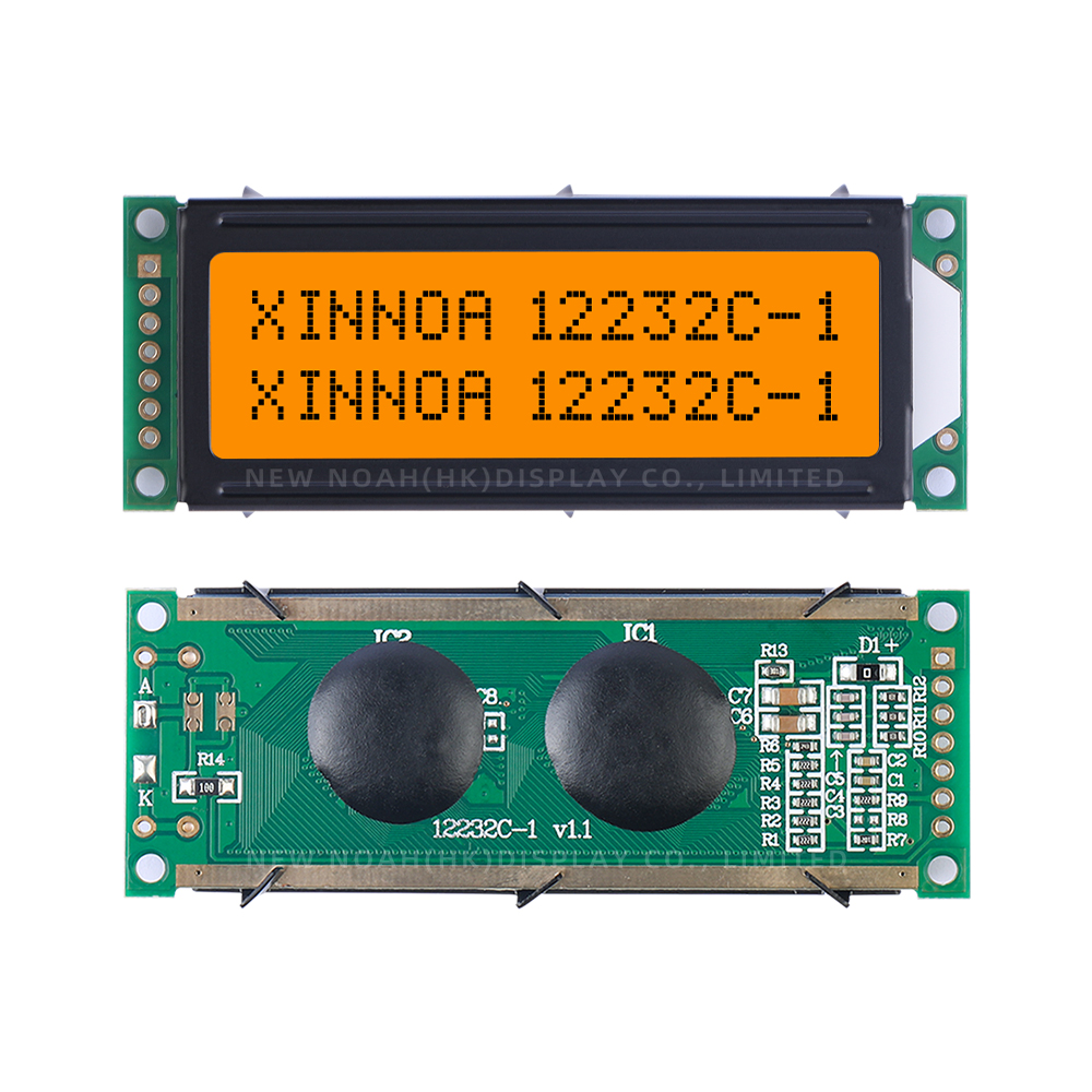 Grey Film 12232C-1 Serial Port LCD Display Screen LCD Module With Backlight LCM Display Module SPI 7PIN Interface - Image 3