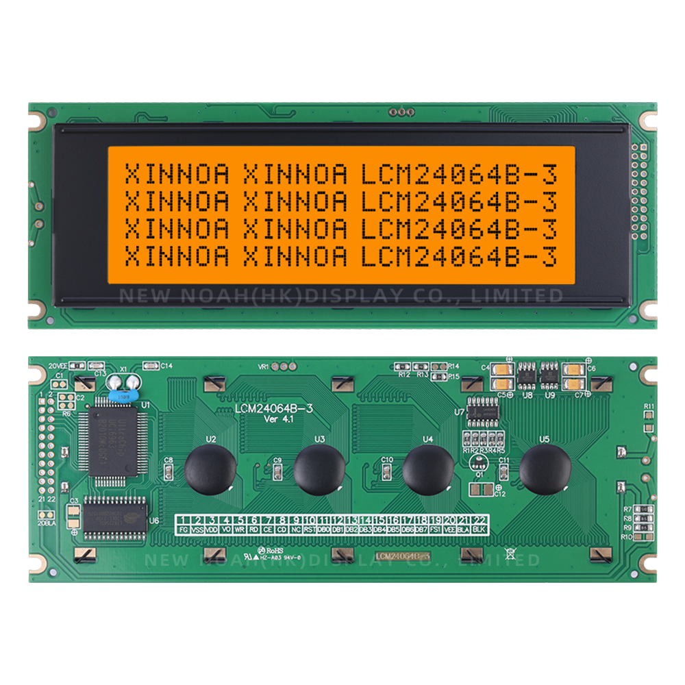 Grey Film 5.7-Inch LCM24064B-3 Graphic LCD Display Screen LCD Uv ResiStant Material UC6963 - Image 3