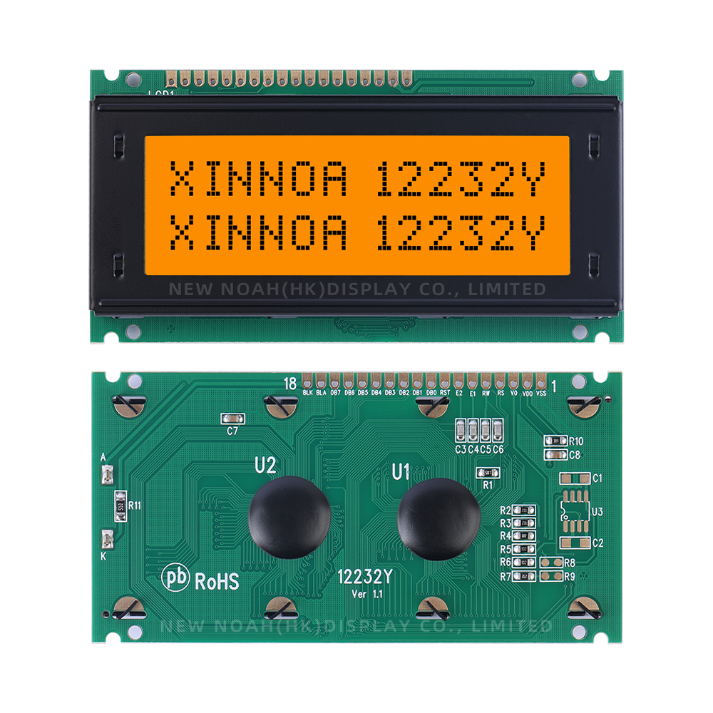 Grey Film 12232Y Display Module Parallel Port LCD Screen 18PIN Standard Interface 122X32 Graphic Screen - Image 3