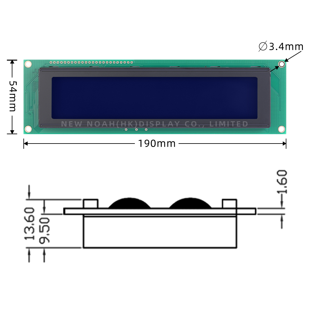 Blue Film 32064A P-1 Complete SubStitute For Atlas Air Compressor LCD KS0108 Controller - Image 4