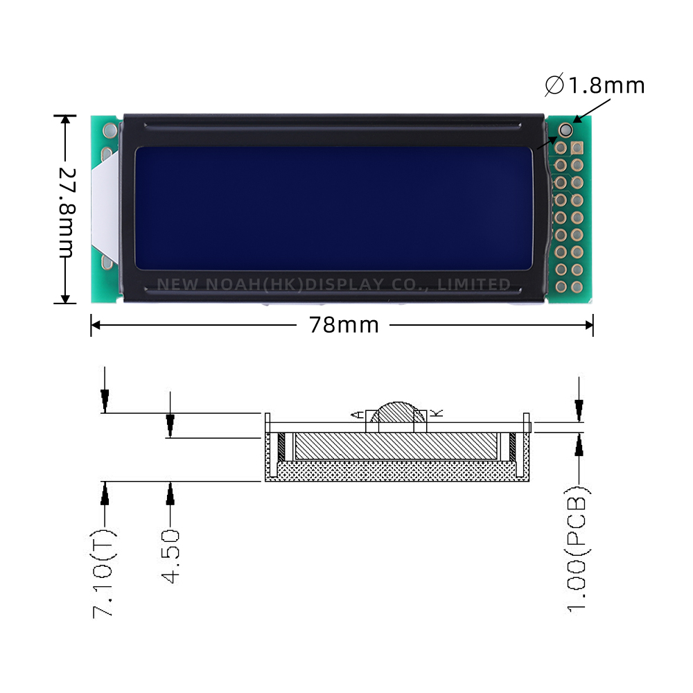 Blue Film Wholesale 12232C-2 LCD Display Multilingual Module Serial Screen Controller SBN1661G - Image 4