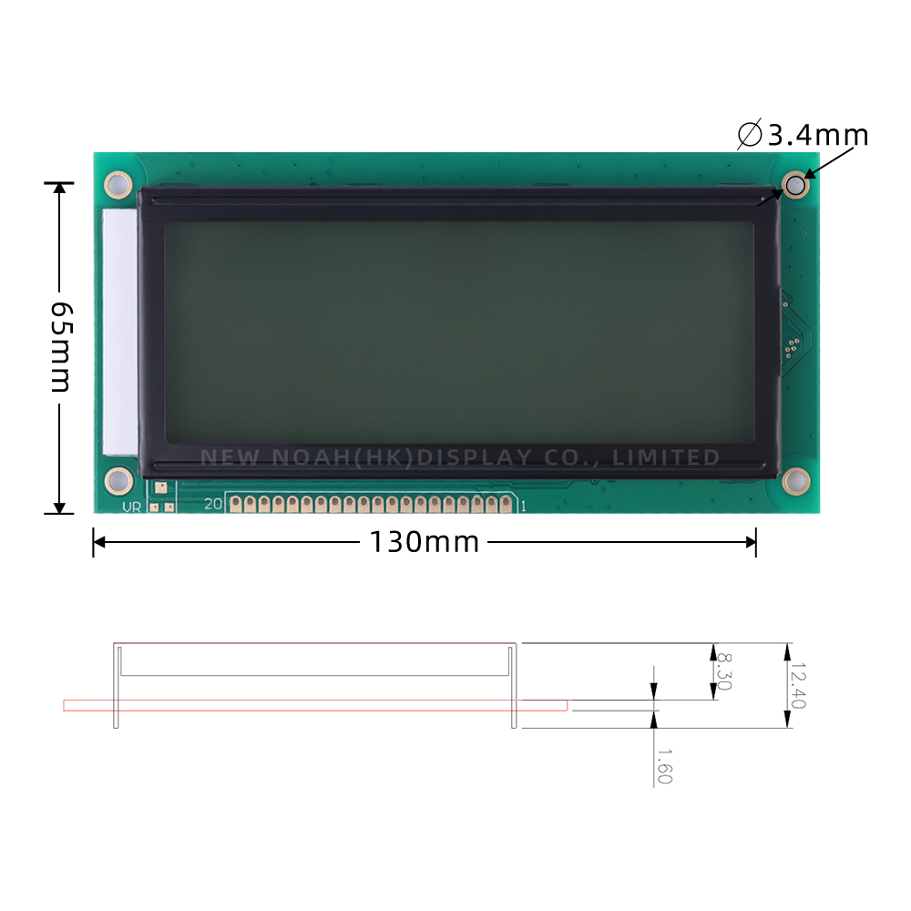 Grey Film Stable Supply Of Graphic LCD Screen 19264A Display Module LCD Display Screen - Image 4