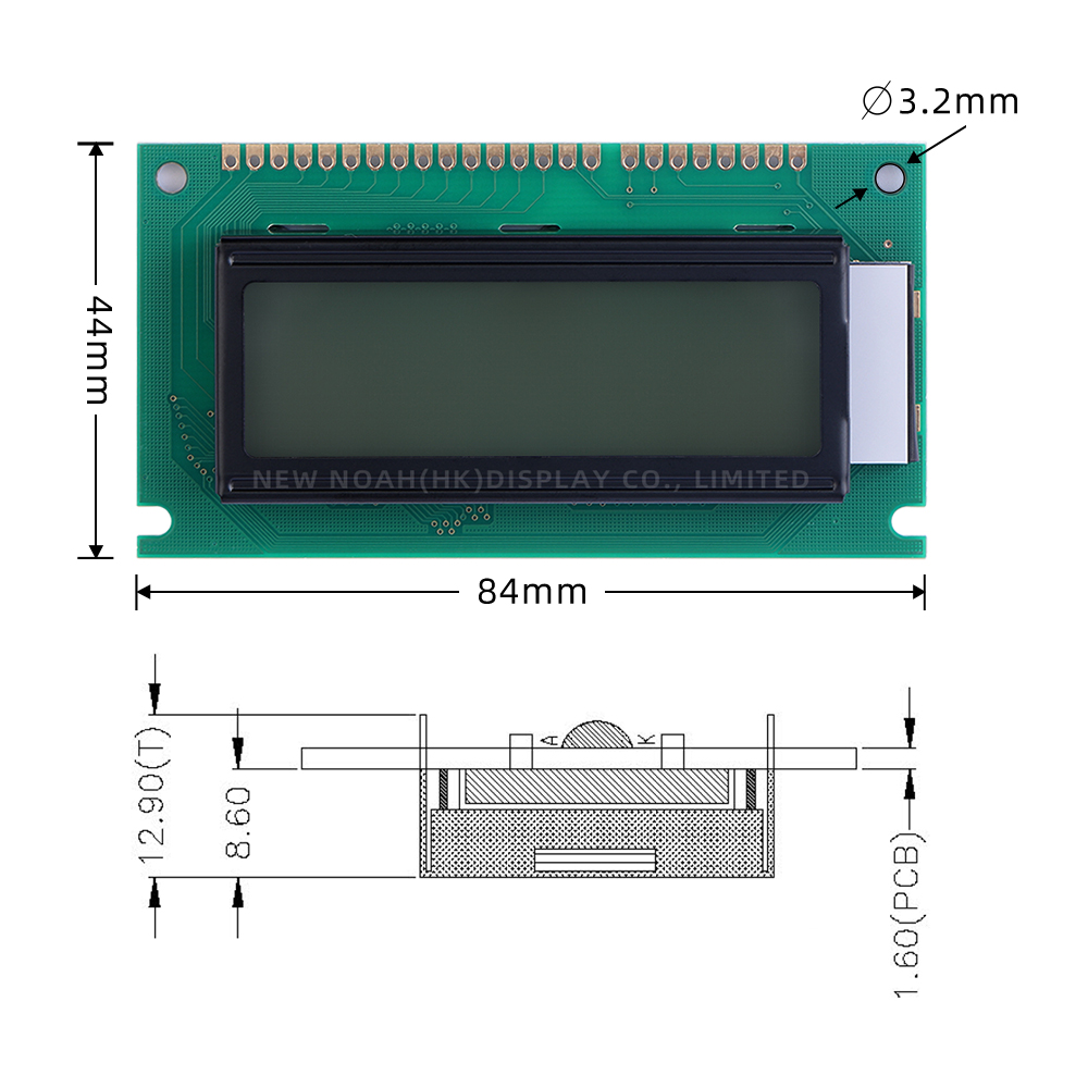 Grey Film 12232F LCD Screen Module 122*32 Character Dot Matrix Screen Controller ST7920 Voltage 5V 3.3V - Image 4