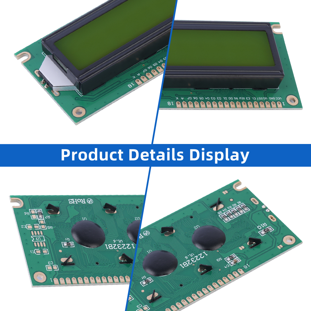 Yellow Green Film 12232B1 LCD Screen High Brightness Screen LCD Screen Display Module 18PIN Standard Interface - Image 5