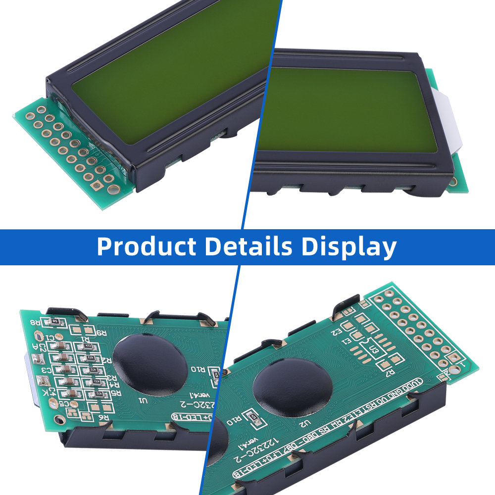 Yellow Green Film 12232C-2 Lead-Free Gold-Plated PCB Board Controller SBN1661G 18PIN Dual Row Interface - Image 5