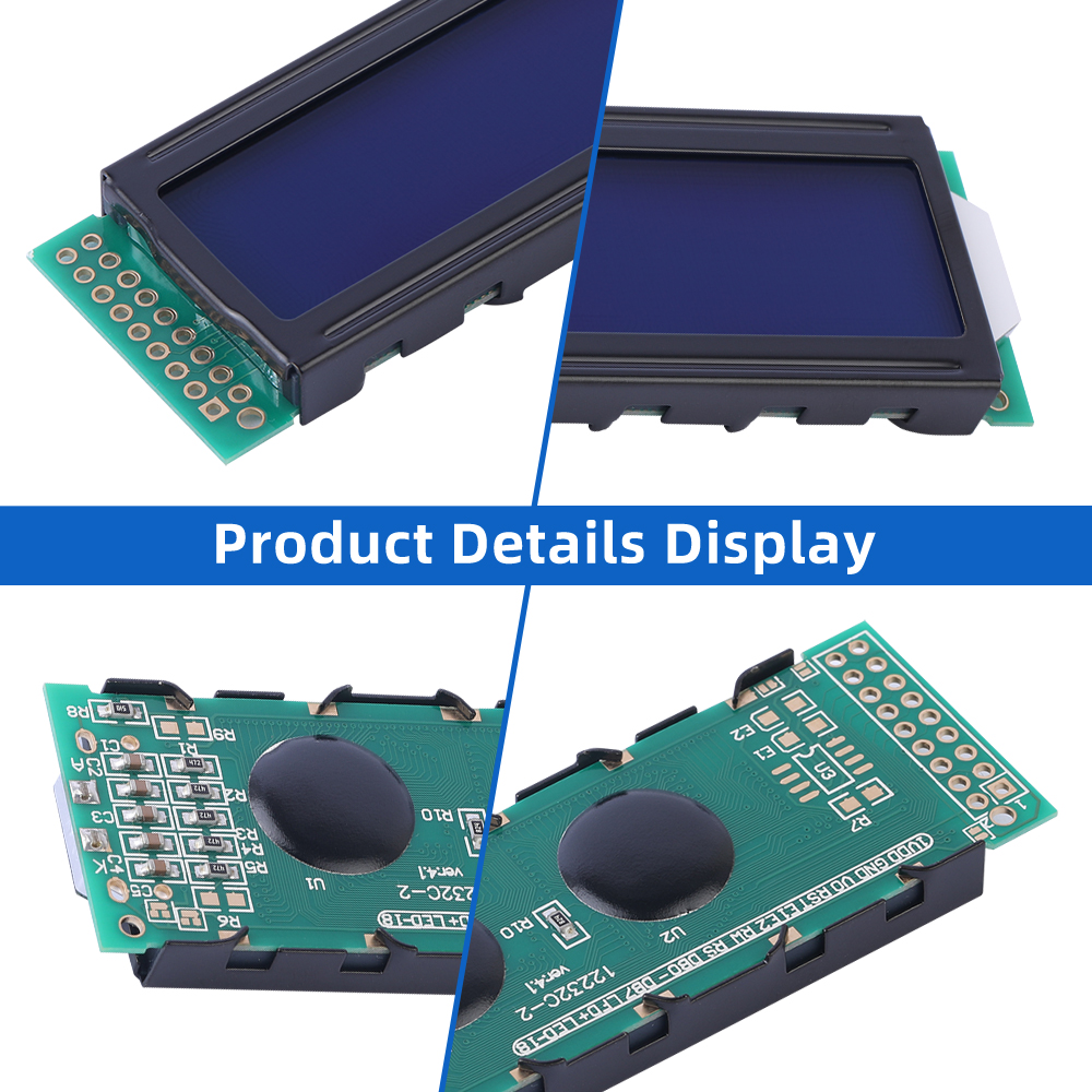 Blue Film Wholesale 12232C-2 LCD Display Multilingual Module Serial Screen Controller SBN1661G - Image 5