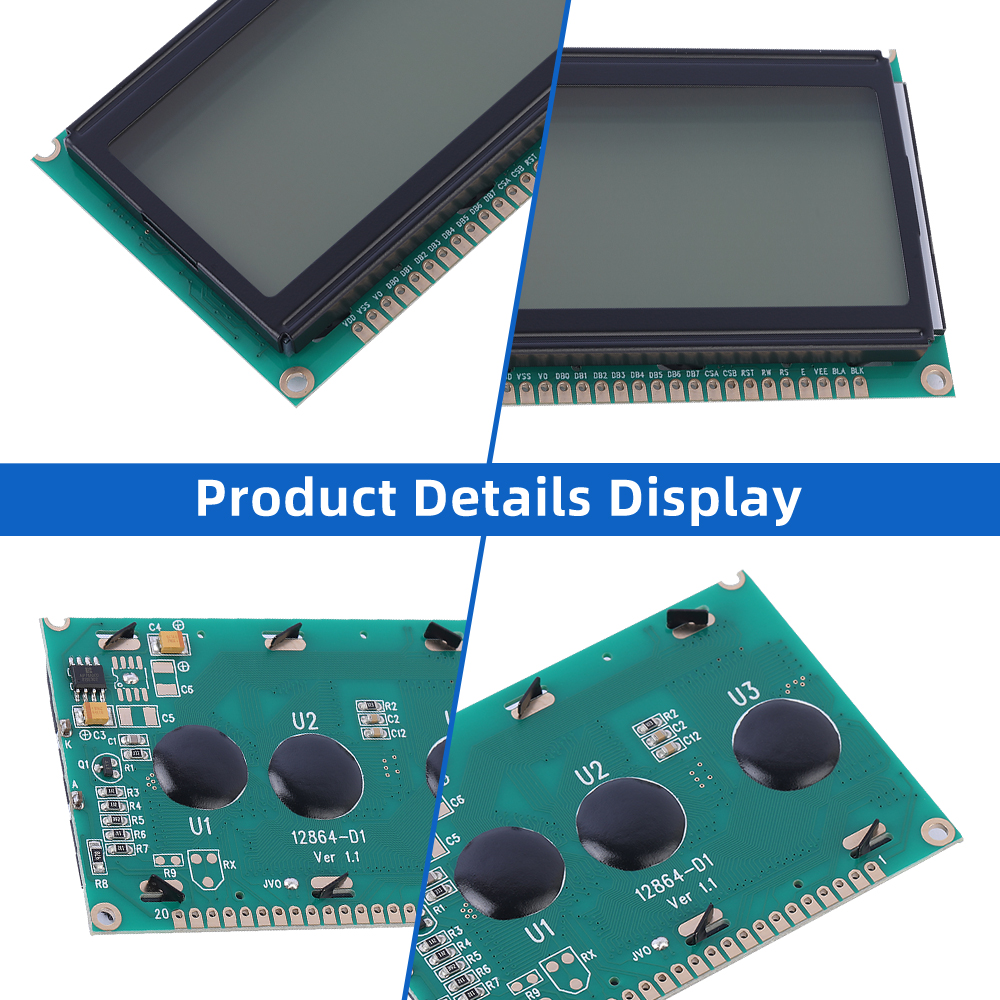 Grey Film LCD12864-D1 Low-Power LCD Display LCM Module Controller SBN0064 - Image 5